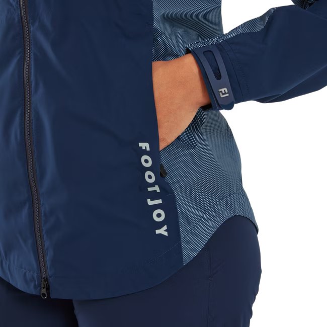 FootJoy HydroLite X chaqueta de mujer, navy/white dot