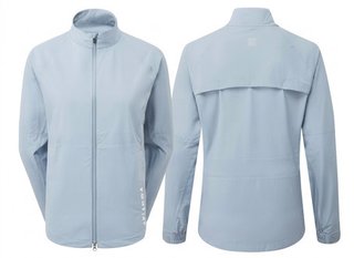 FootJoy HydroLite X chaqueta de mujer, winward blue/white dot
