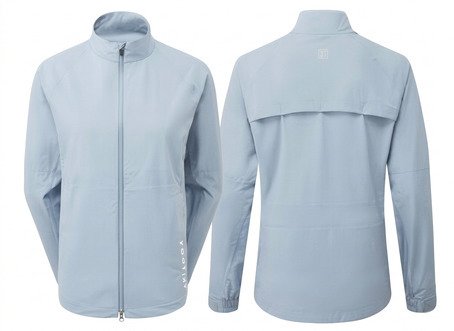 FootJoy HydroLite X chaqueta de mujer, winward blue/white dot