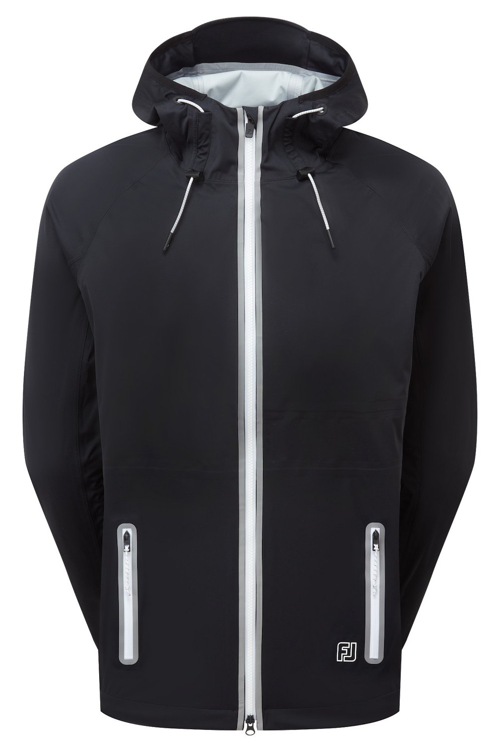 FootJoy HydroKnit chaqueta de mujer, negro/gris/blanco