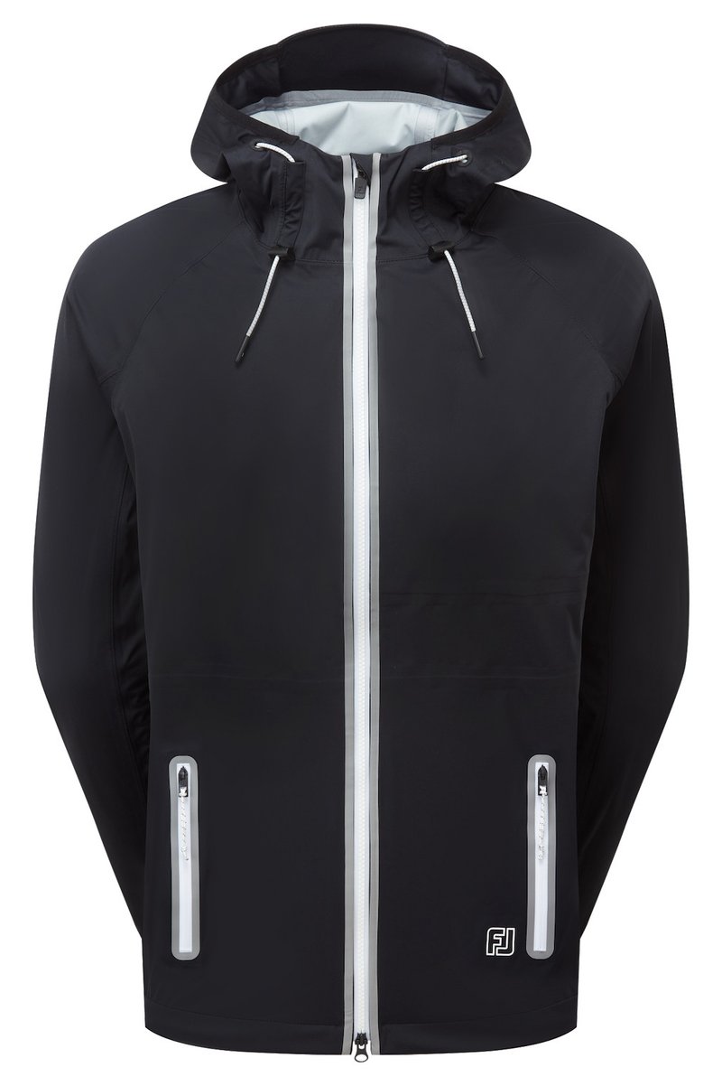FootJoy HydroKnit chaqueta de mujer, negro/gris/blanco