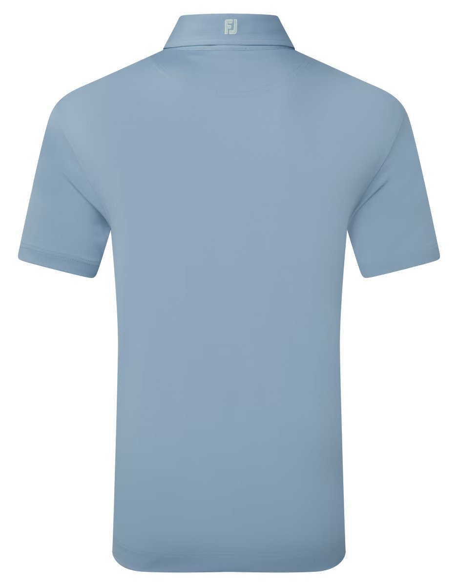 FootJoy Stretch Pique polo de hombre, solid winward blue