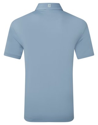 FootJoy Stretch Pique polo de hombre, solid winward blue