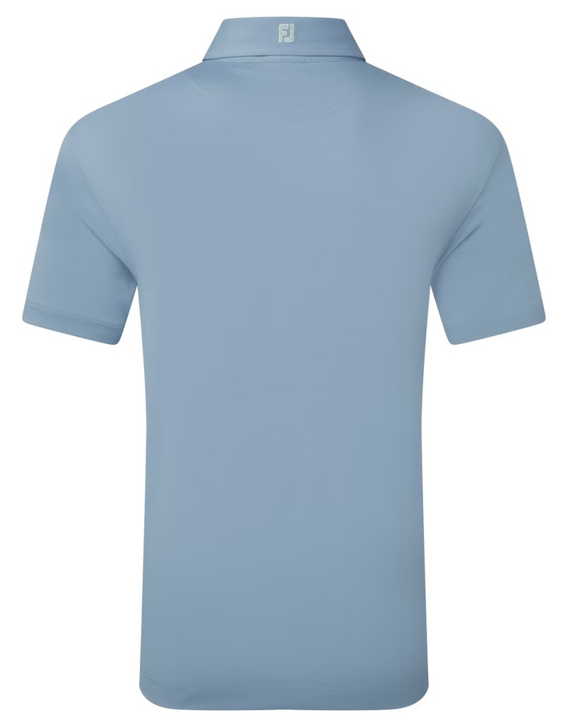 FootJoy Stretch Pique polo de hombre, solid winward blue