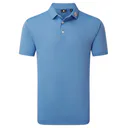 FootJoy Stretch Pique Solid polo de hombre, riviera