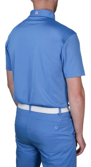 FootJoy Stretch Pique Solid polo de hombre, riviera