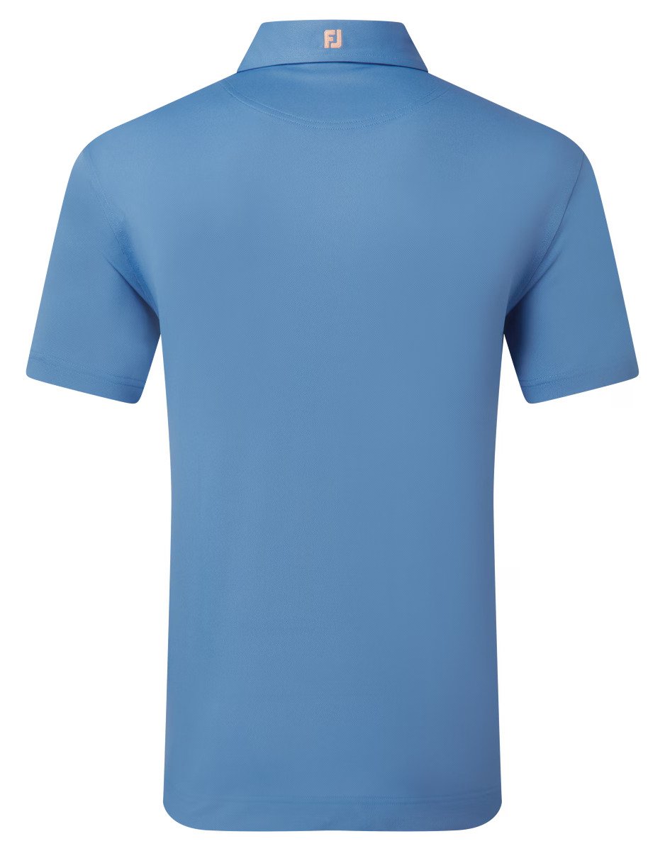 FootJoy Stretch Pique Solid polo de hombre, riviera