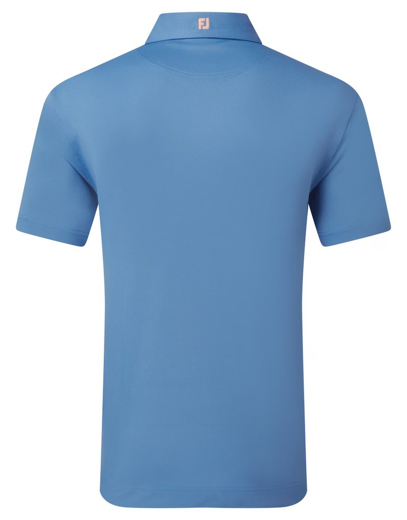 FootJoy Stretch Pique Solid polo de hombre, riviera