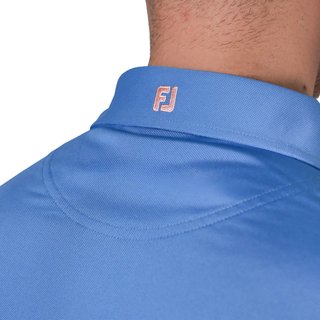 FootJoy Stretch Pique Solid polo de hombre, riviera