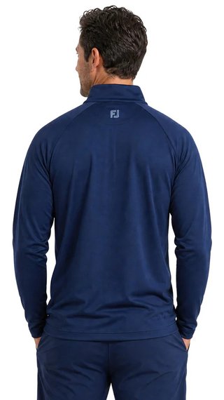 FootJoy Raglan H Block Chill-Out Midlayer Longsleeves camiseta de hombre, navy