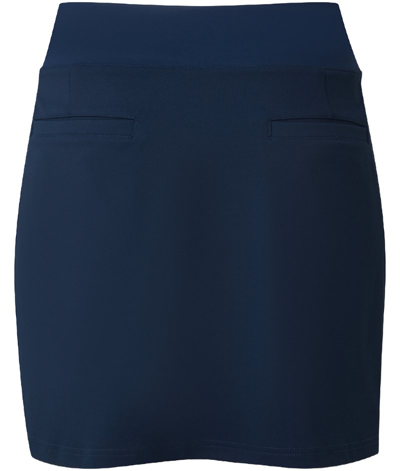 FootJoy Pleated falda de mujer (48 cm), azul marino