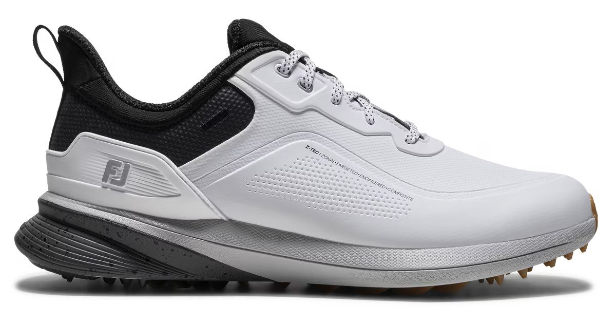FootJoy PRO/SL zapatos de golf para hombre, blanco/negro gum