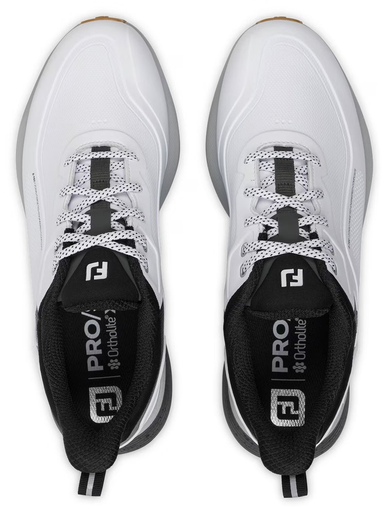 FootJoy PRO/SL zapatos de golf para hombre, blanco/negro gum