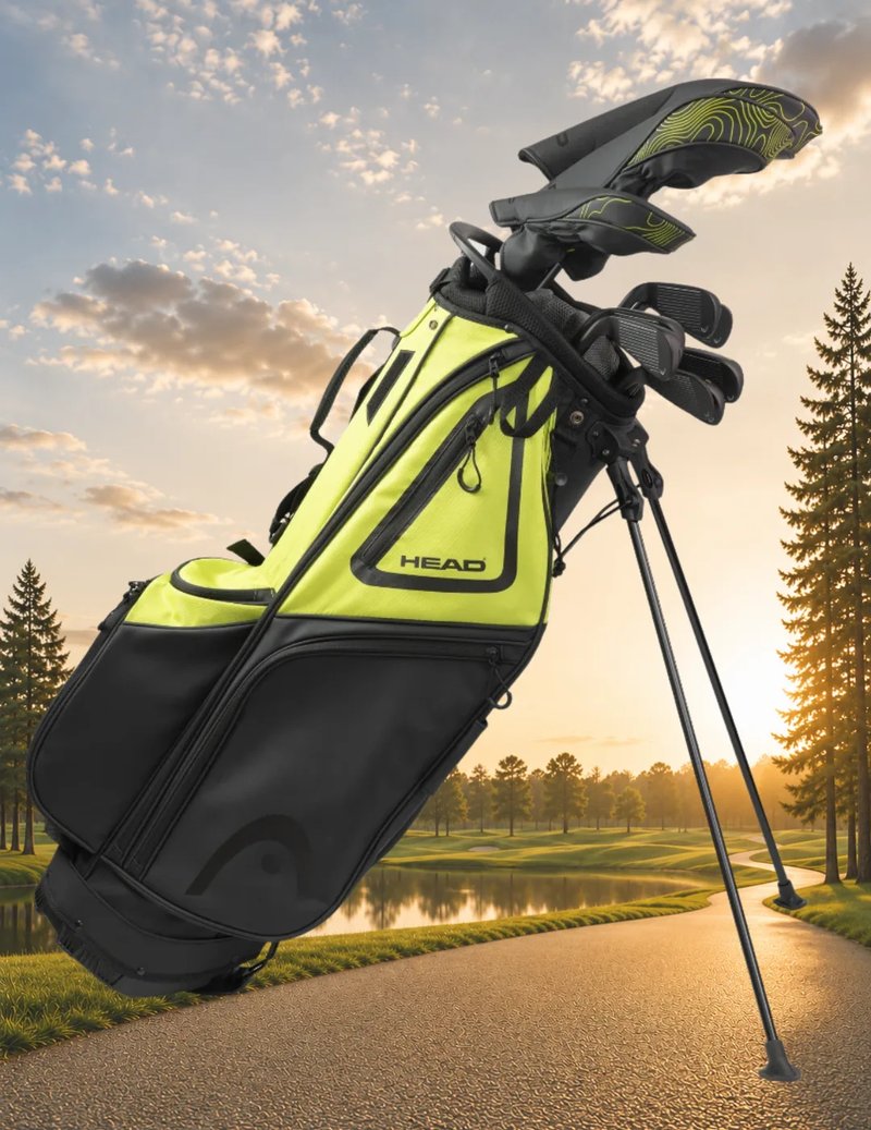 HEAD Golf Complete Set Men RH Regular (Graphite) DR, 3FW, 4HY, 5-PW, 56, PUT set de golf para hombre, grafit