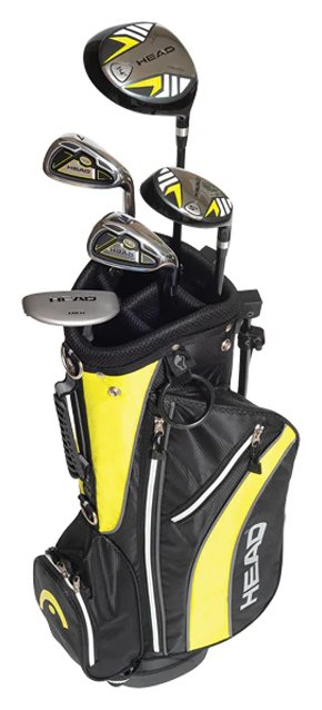 Head 5PC junior set de golf, grafito, +bolsa stand, volt/negro
