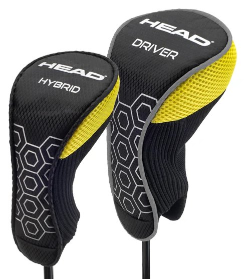 Head 5PC junior set de golf, grafito, +bolsa stand, volt/negro