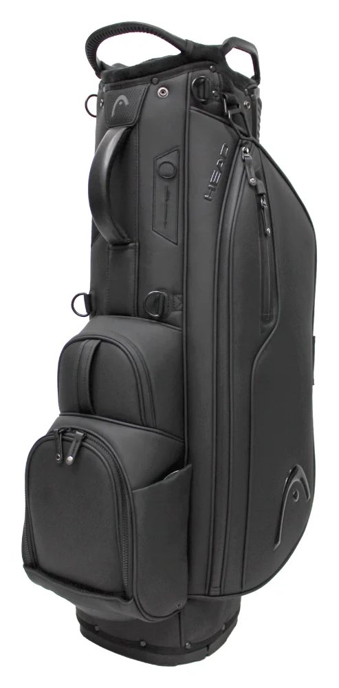 Head Golf PU Leather Premium Neutral NA cart bag, negro