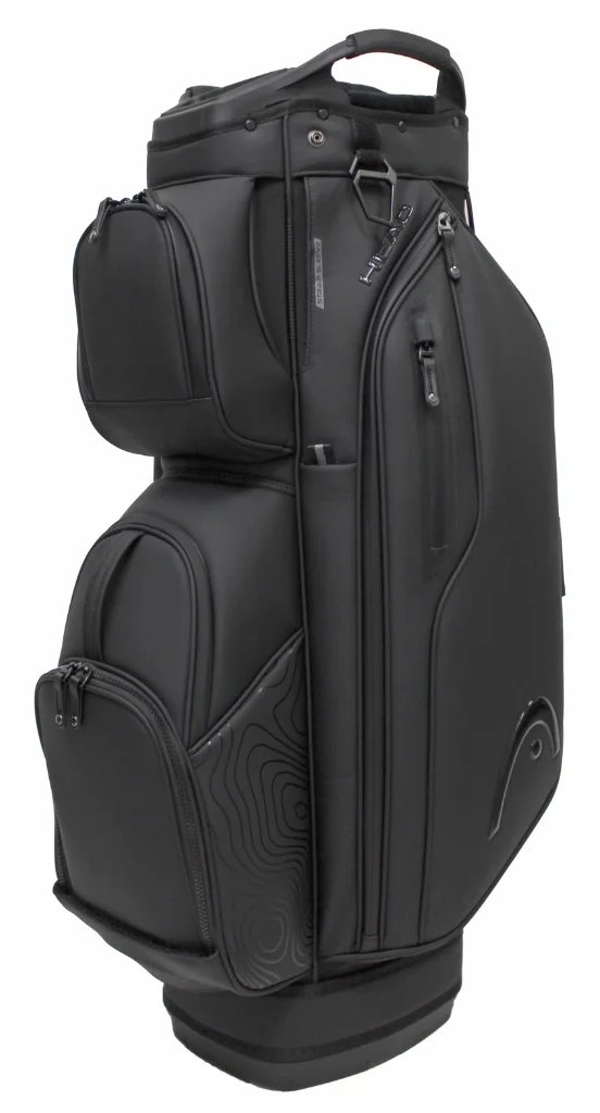 Head Golf PU Leather Premium Neutral NA cart bag, negro