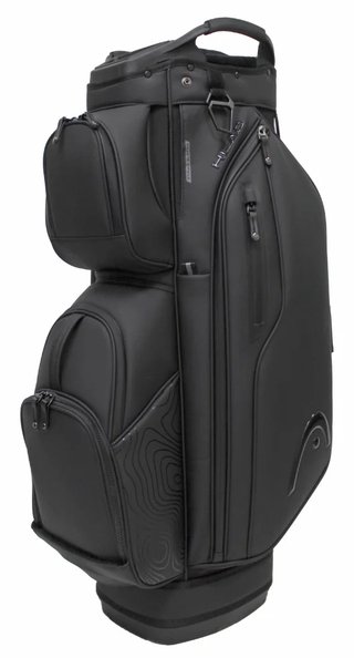 Head Golf PU Leather Premium Neutral NA cart bag, negro