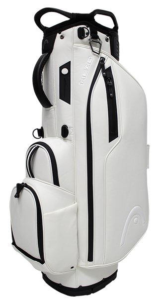 Head Golf PU Leather Premium Neutral NA stand bag, blanco