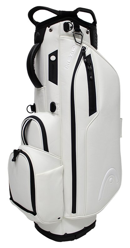 Head Golf PU Leather Premium Neutral NA stand bag, blanco
