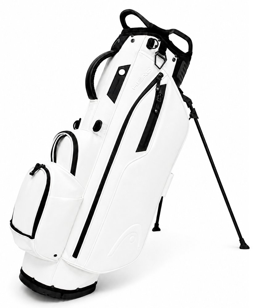 Head Golf PU Leather Premium Neutral NA stand bag, blanco