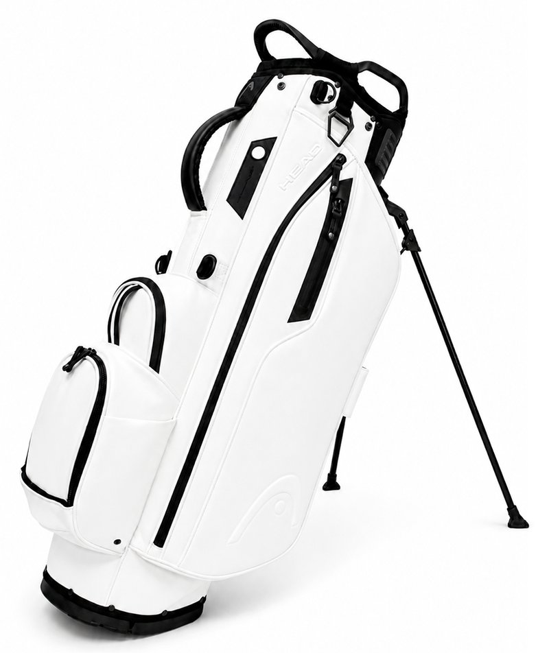 Head Golf PU Leather Premium Neutral NA stand bag, blanco
