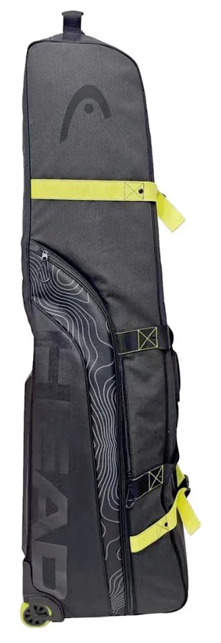 HEAD 1000D Cordura travel bag, volt green & black