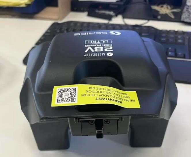 Motocaddy S-Series 28V NEW 2026 batería de litio y cargador (ULTRA), negro