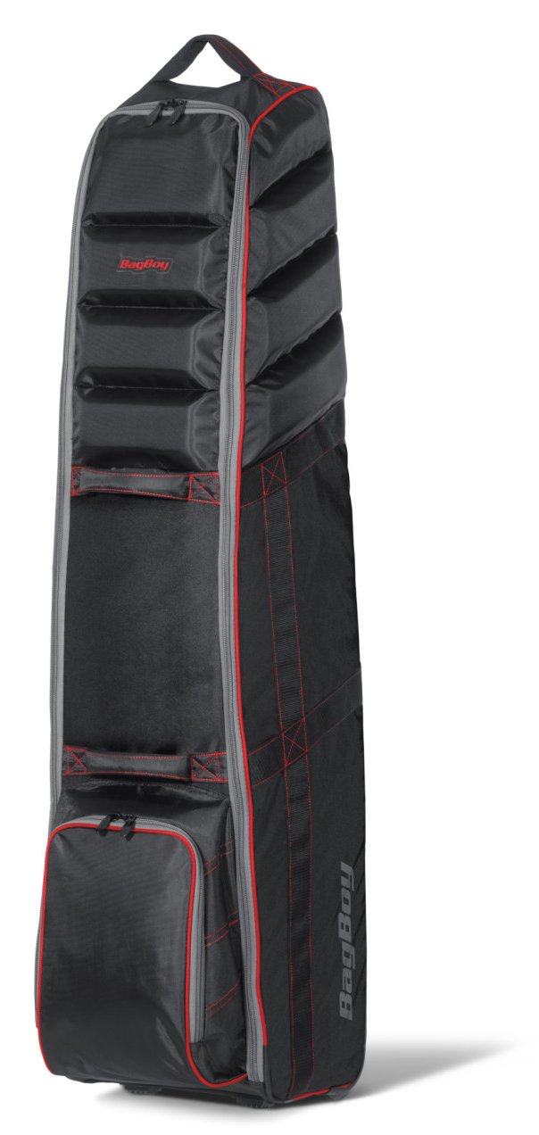 Bag Boy T-800 travel bag, negro/rojo/slate