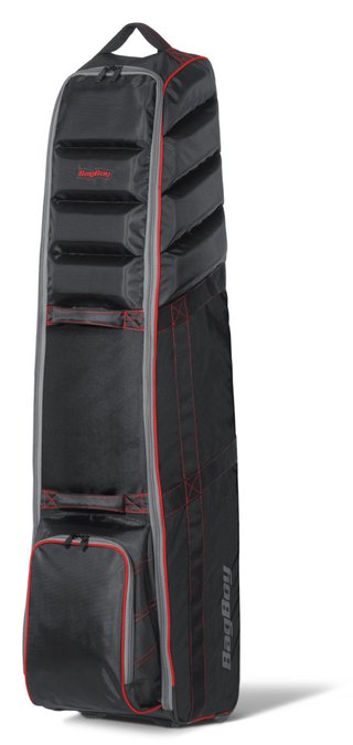 Bag Boy T-800 travel bag, negro/rojo/slate