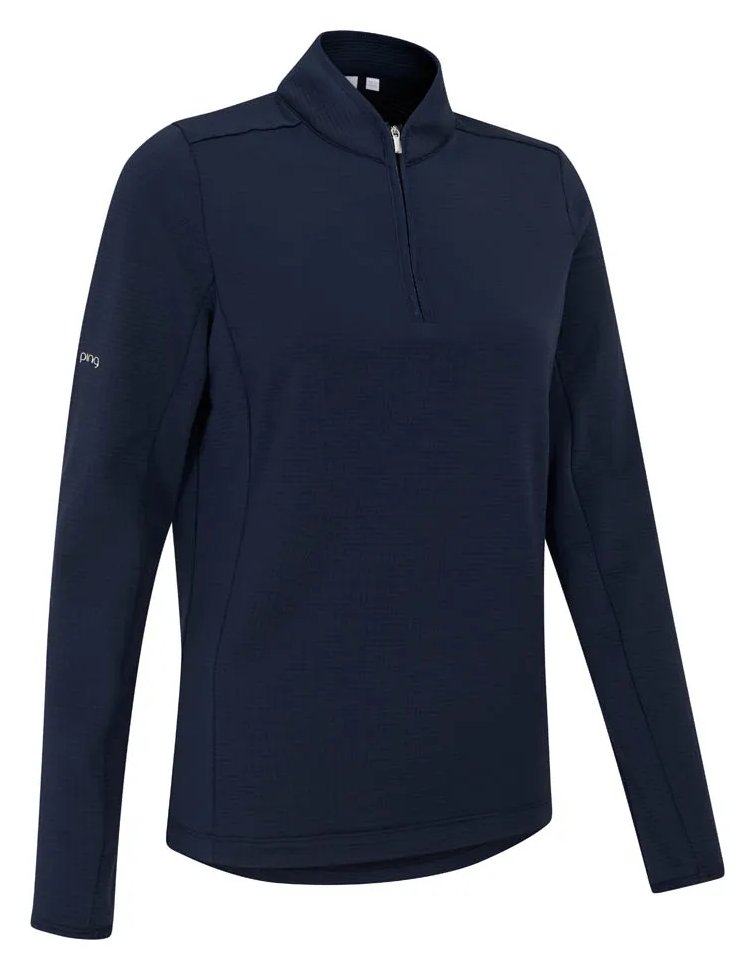 PING Abigale Performance Fleece sudadera de mujer, navy