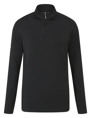 PING Aveline Half Zip de manga larga dámské polo, negro