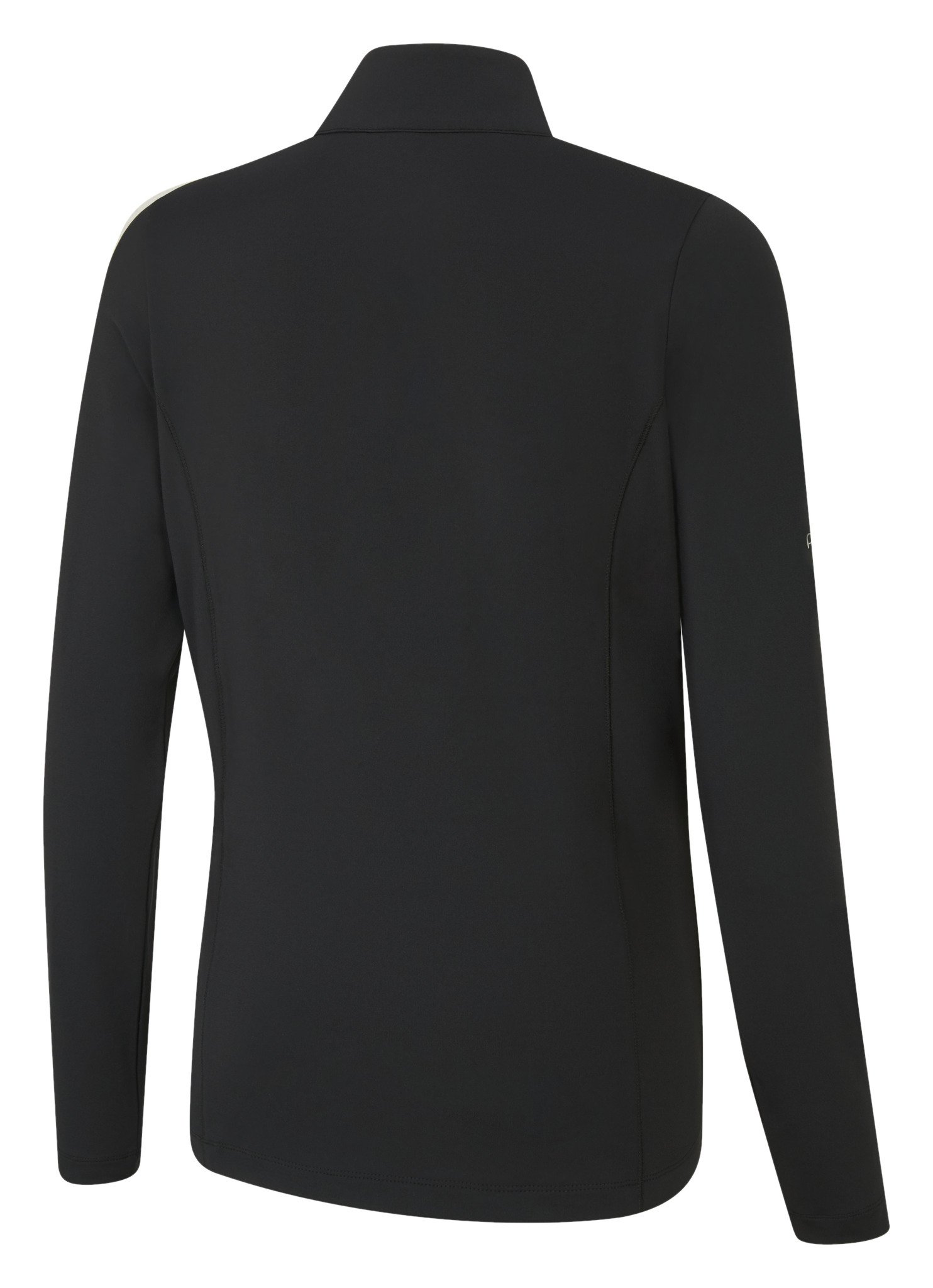 PING Aveline Half Zip de manga larga dámské polo, negro