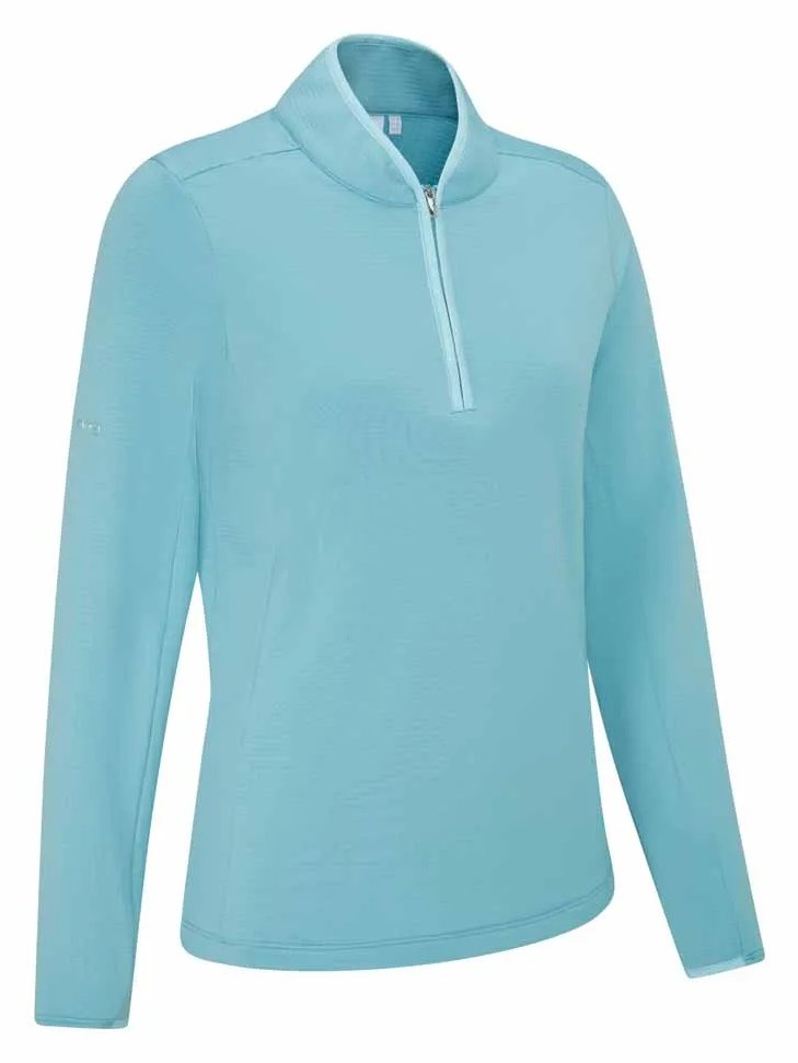 PING Abigale Performance Fleece sudadera de mujer, oasis