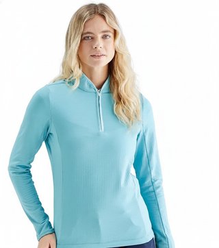PING Abigale Performance Fleece sudadera de mujer, oasis