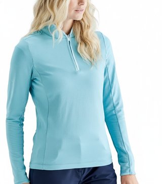 PING Abigale Performance Fleece sudadera de mujer, oasis