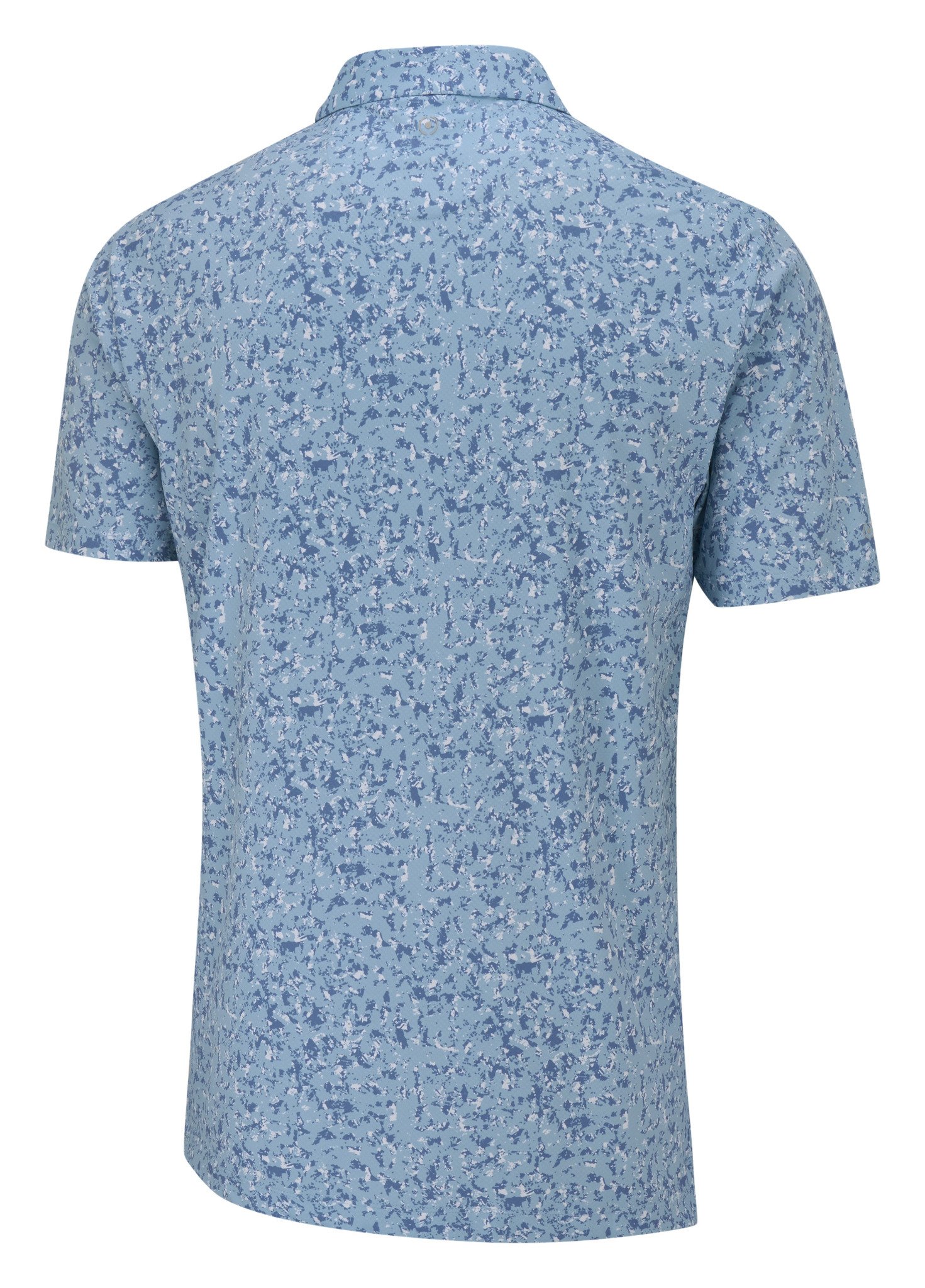 PING Gilmore polo de hombre, dusty blue multi
