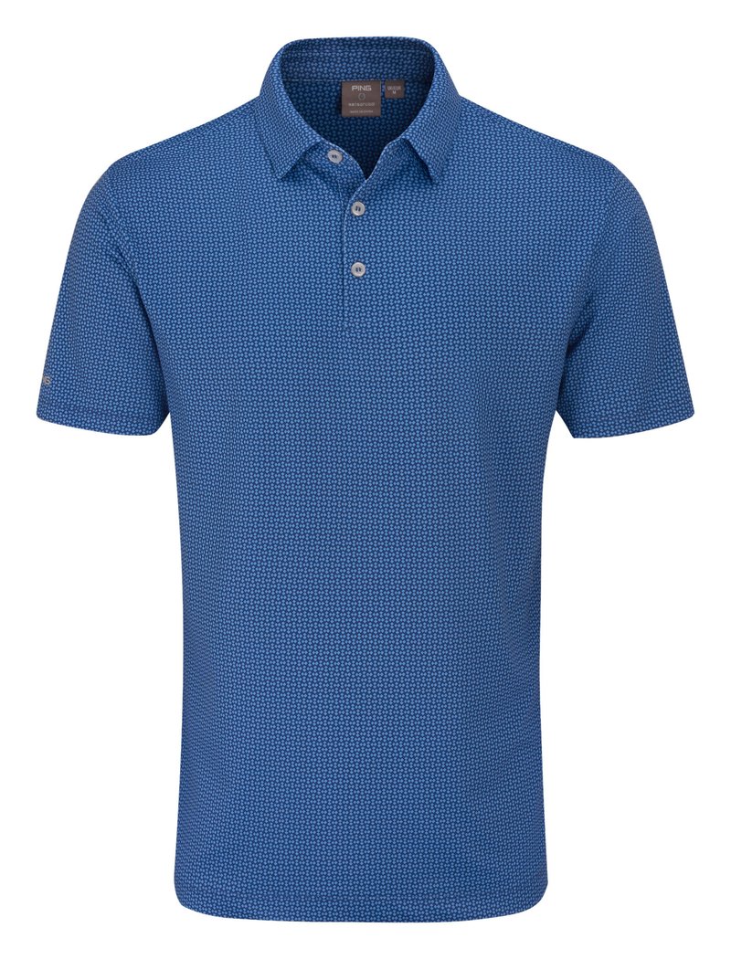 PING Gilmore polo de hombre, midnight/infinity blue
