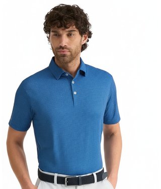 PING Gilmore polo de hombre, midnight/infinity blue