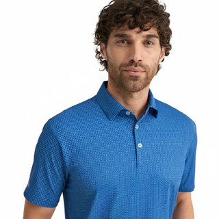 PING Gilmore polo de hombre, midnight/infinity blue