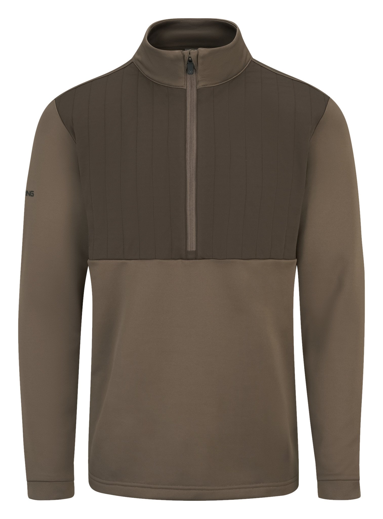 PING Ezra sudadera de hombre, coffee/bracken
