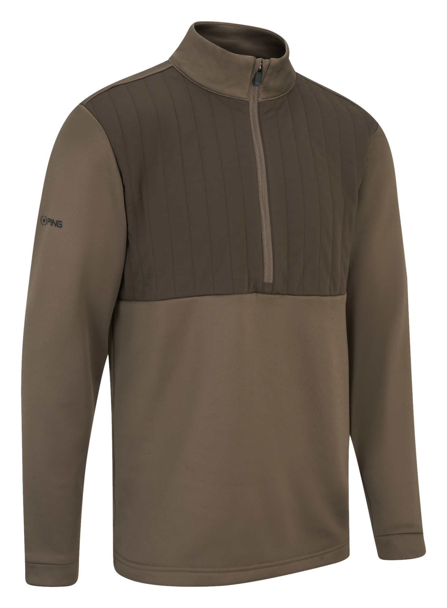 PING Ezra sudadera de hombre, coffee/bracken