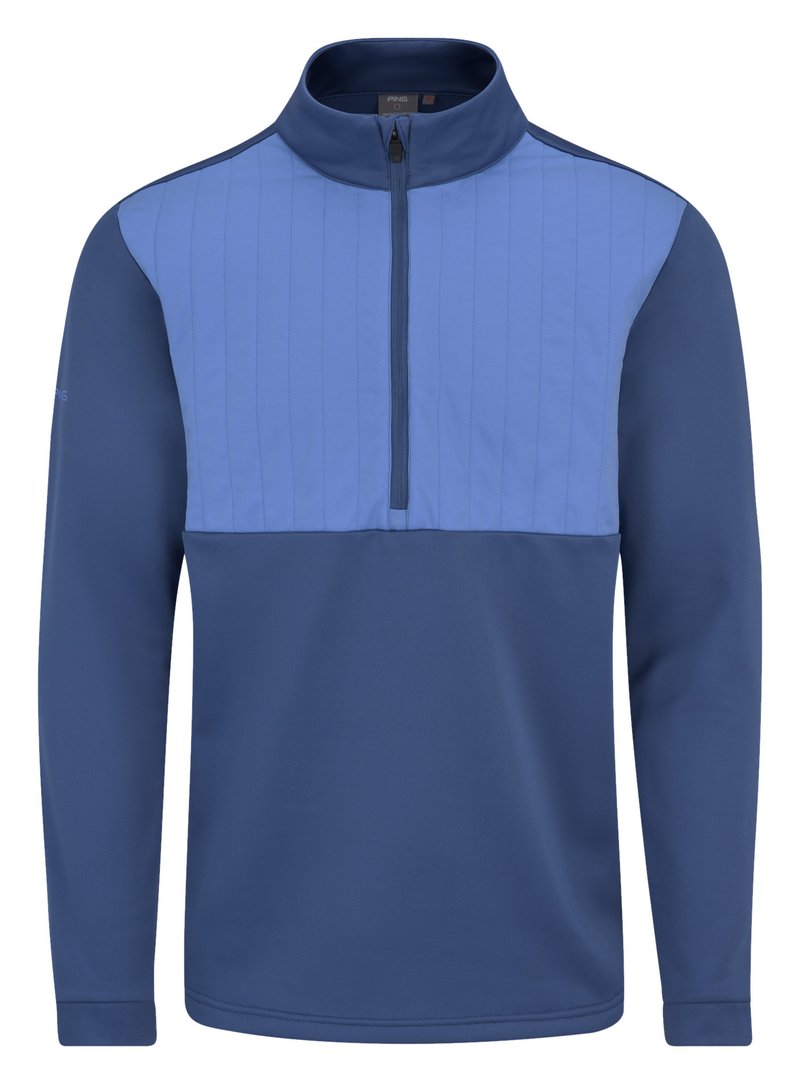 PING Ezra sudadera de hombre, deep sea blue/blue yonder