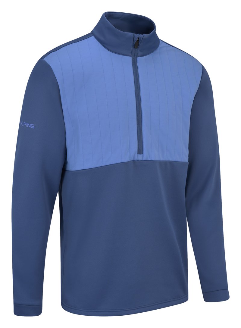 PING Ezra sudadera de hombre, deep sea blue/blue yonder