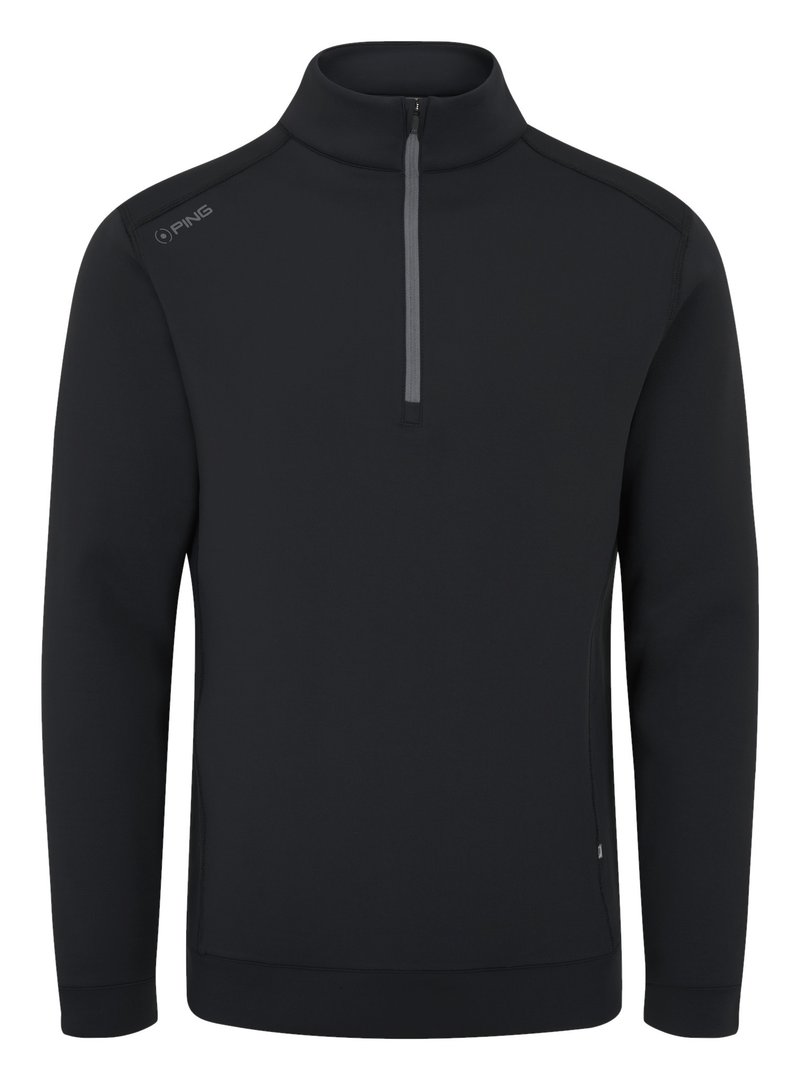 PING Ansel sudadera de hombre, negra