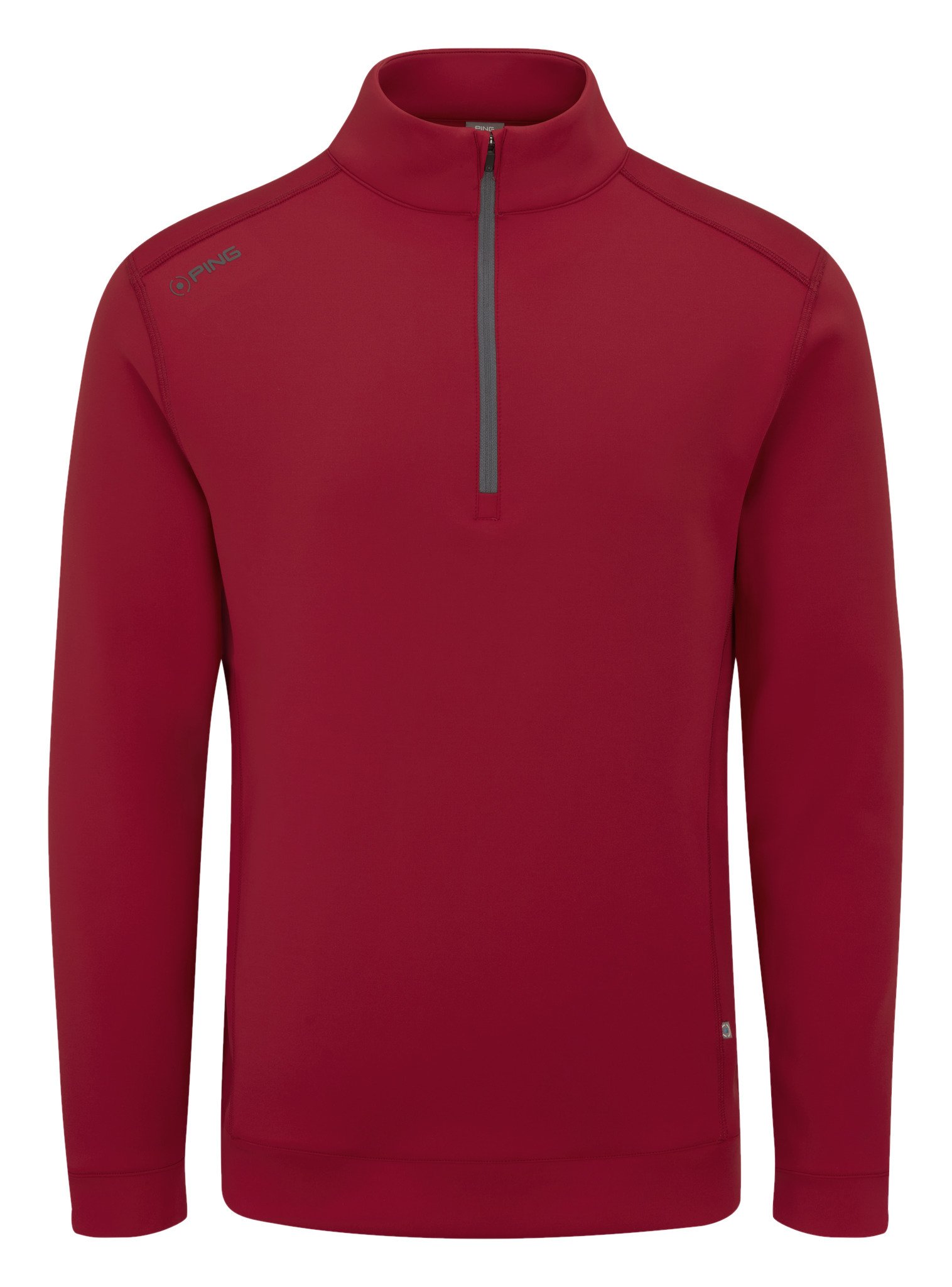 PING Ansel sudadera de hombre, rich red