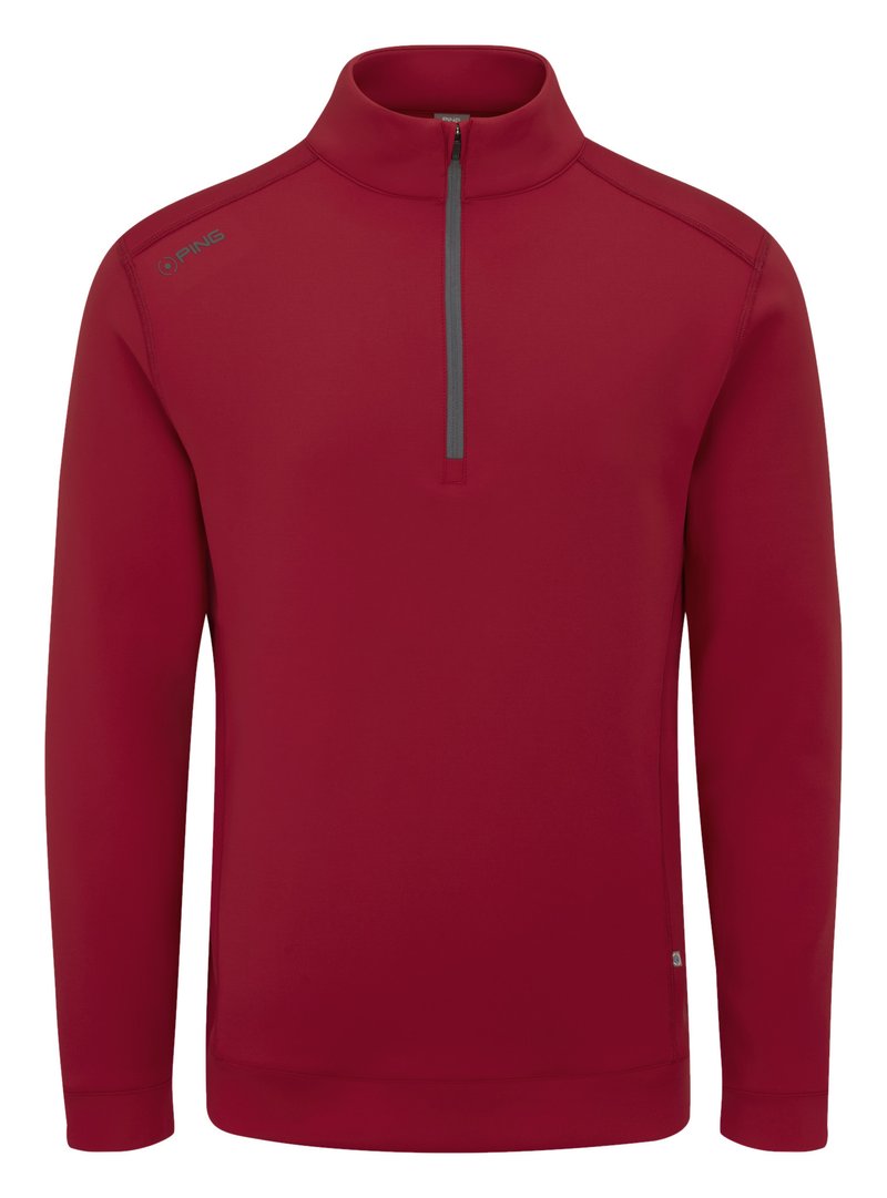 PING Ansel sudadera de hombre, rich red