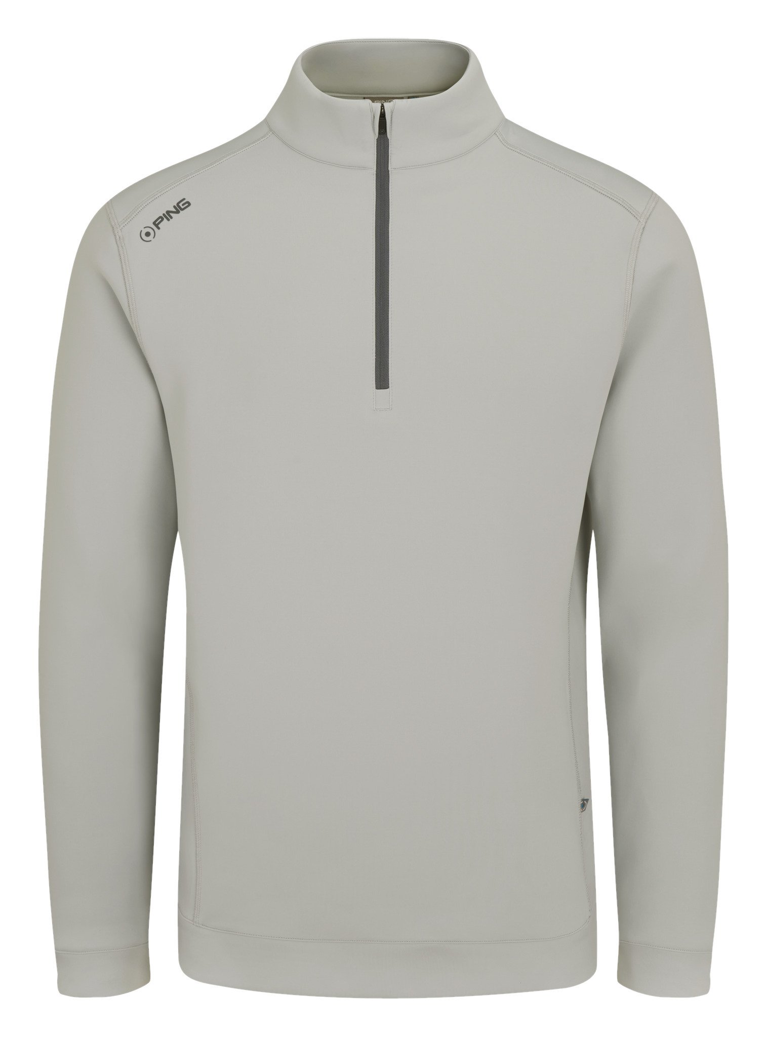PING Ansel sudadera de hombre, plateado