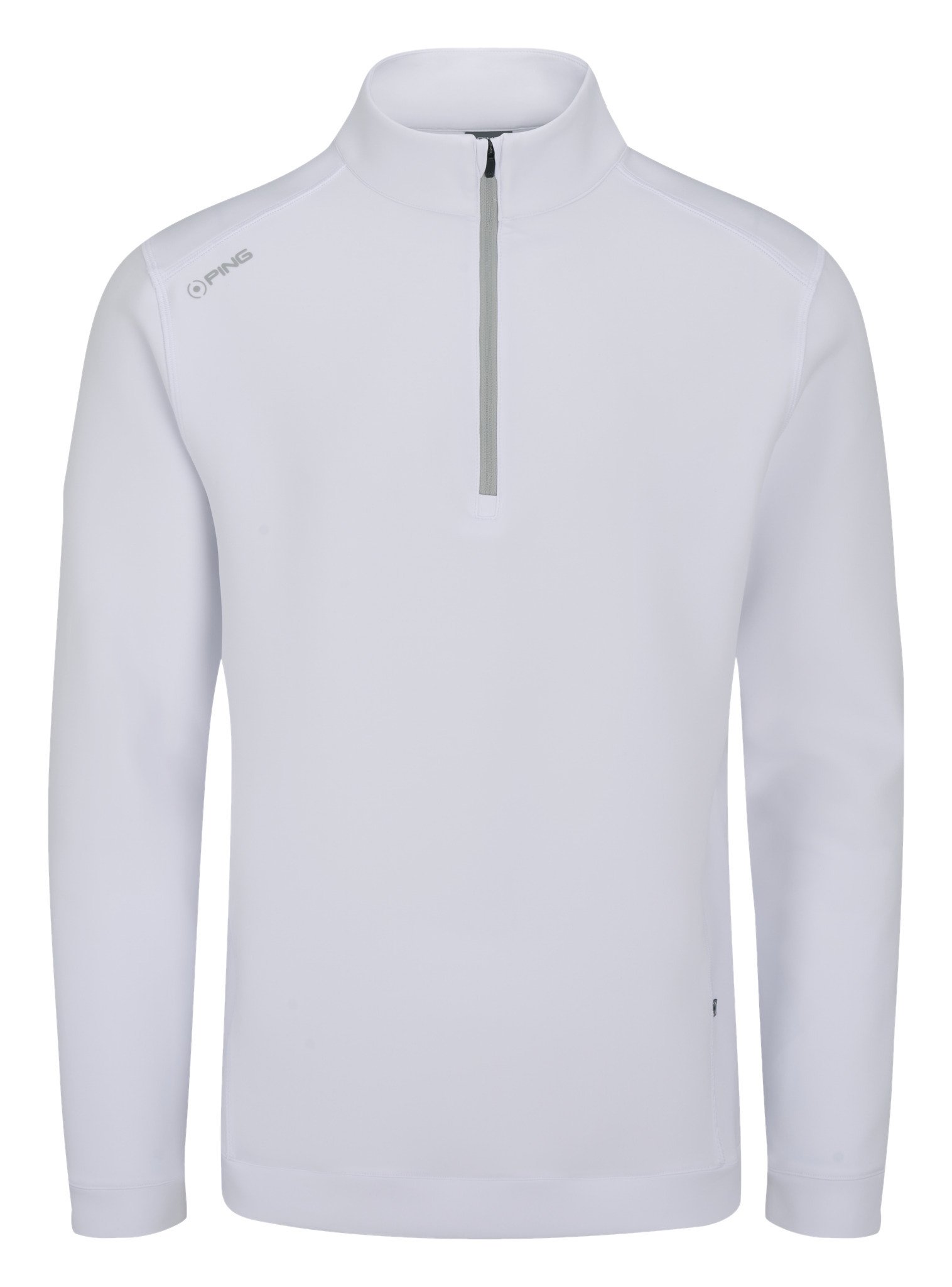 PING Ansel sudadera de hombre, blanca